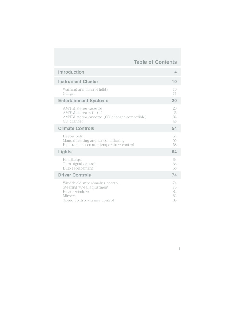 thumbnail of 2002 FORD F-150 OWNER MANUAL