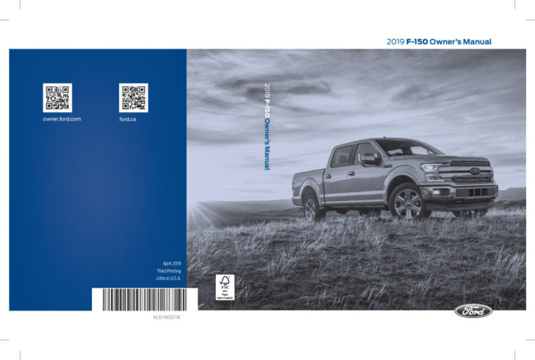 2019 FORD F-150 OWNER MANUAL - Car Owner's Manuals Online View