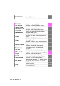2020 TOYOTA RAV4 OWNER’S MANUAL - Car Owner's Manuals Online View